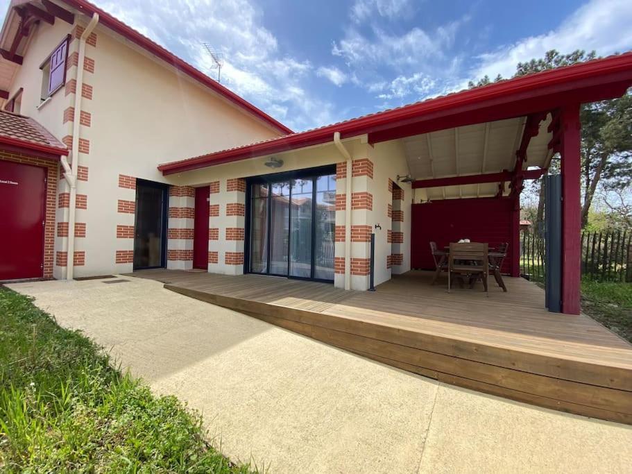 Maison Typee Arcachonnaise Avec Piscine Commune La Teste-de-Buch Exteriér fotografie