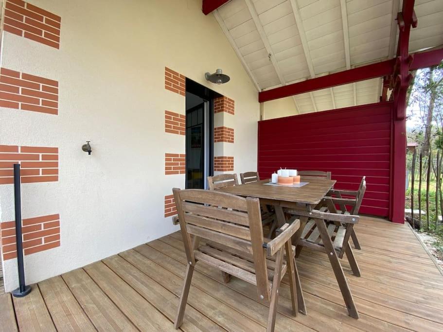 Maison Typee Arcachonnaise Avec Piscine Commune La Teste-de-Buch Exteriér fotografie